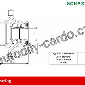 Sada ložisek kol FAG 713650550 – PEUGEOT 607 zadní 2.0 2.0HDi 2.2HDi 3.0V6 24V 02.2000 – Sada ložisek kol FAG 713650550 – PEUGEOT 607 zadní 2.0 2.0HDi 2.2HDi 3.0V6 24V 02.2000 –