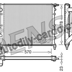 Chladič motoru DENSO (DE DRM23013) Chladič motoru DENSO (DE DRM23013)