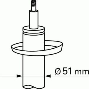 Tlumič pérování SACHS SA 315 297 Tlumič pérování SACHS SA 315 297