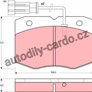 Sada brzdových destiček TRW GDB1356 – IVECO Sada brzdových destiček TRW GDB1356 – IVECO