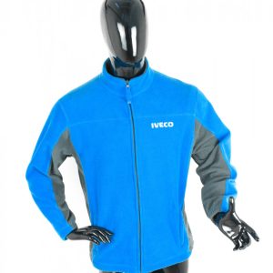 Bunda/mikina fleece IVECO modrá 2XL 647976