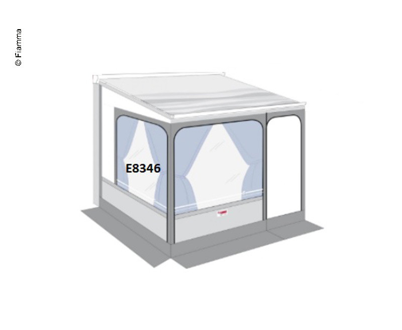 Levá boční stěna Fiamma pro předstan Privacy Room (velikost Medium) 316060