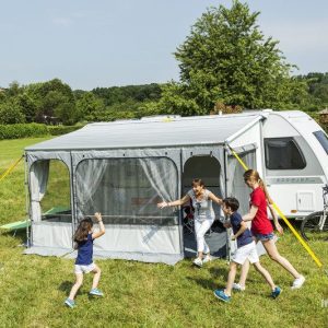 Rozšiřující sada přední části pro markýzové přístřešky / Privacy Room – 130/440cm 313850 Rozšiřující sada přední části pro markýzové přístřešky / Privacy Room – 130/440cm 313850
