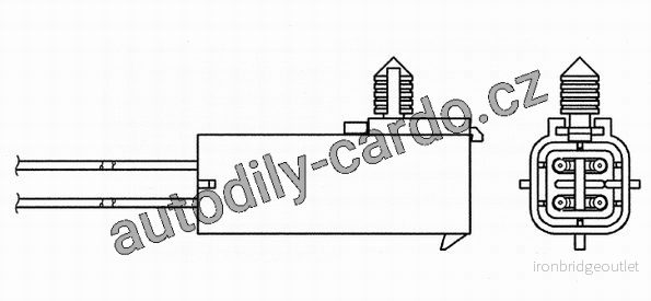 Lambda sonda NGK OZA28-C3 Lambda sonda NGK OZA28-C3