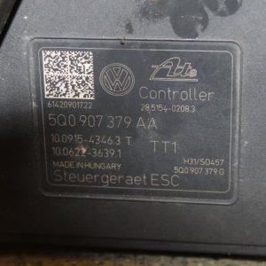 Řídící jednotka ABS ESC MK 100 VOLKSWAGENVW 5Q0614517T 5Q0907379AA 10022003734 ATE 10091543463 Řídící jednotka ABS ESC MK 100 VOLKSWAGENVW 5Q0614517T 5Q0907379AA 10022003734 ATE 10091543463