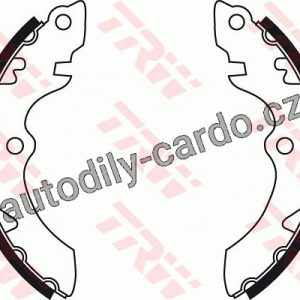Sada brzdových čelistí TRW GS8735 – SUZUKI SAMURAI 88-