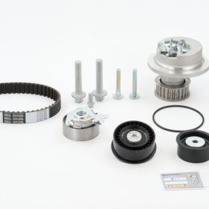 Vodní pumpa + sada ozubeného řemene CONTINENTAL CTAM CT873WP4 Vodní pumpa + sada ozubeného řemene CONTINENTAL CTAM CT873WP4