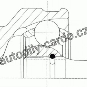 Sada kloubů, hnací hřídel LÖBRO 303908 – DAEWOO Sada kloubů, hnací hřídel LÖBRO 303908 – DAEWOO