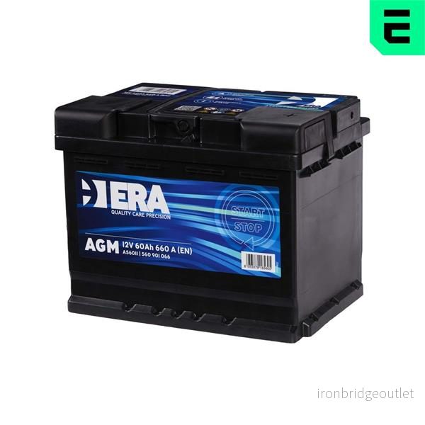 ERA A56011 60Ah P,s.p.660A, 12V, 242x175x190, ERA AGM 546854