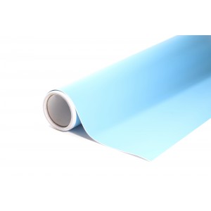 Matná světlá modrá polepová fólie 152x2700cm - interiér/exteriér MF04A-270