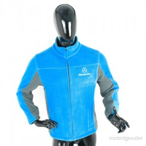Bunda/mikina fleece MERCEDES-BENZ modrá L 647676