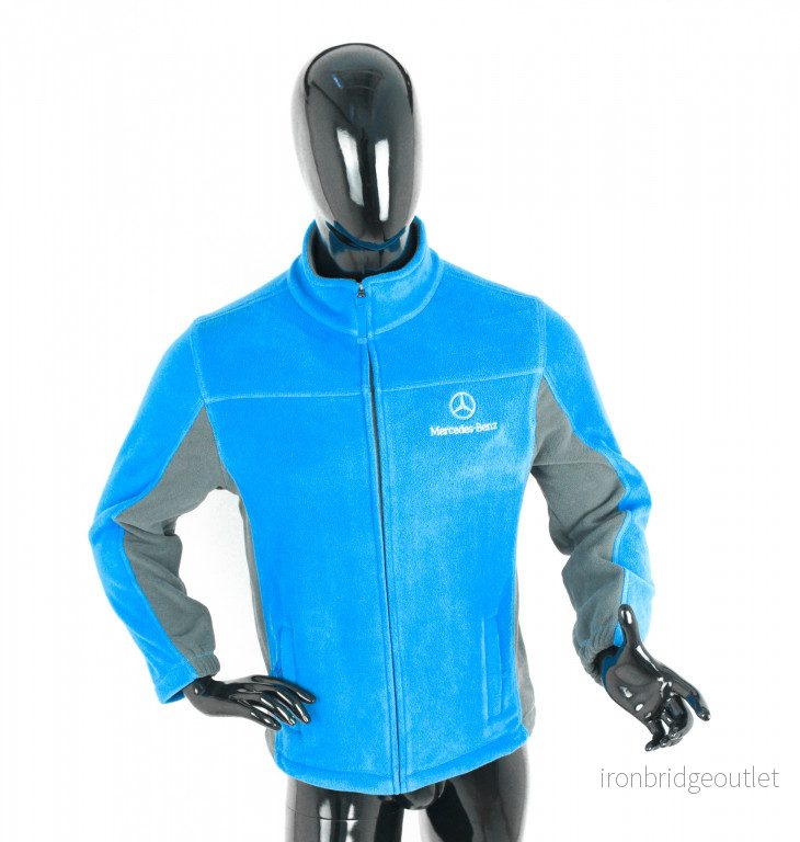 Bunda/mikina fleece MERCEDES-BENZ modrá L 647676