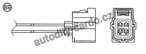 Lambda sonda NGK OZA571-GB1 Lambda sonda NGK OZA571-GB1