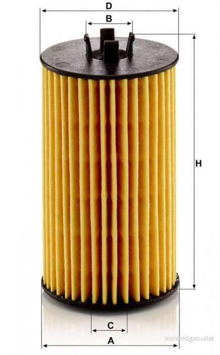 Olejový filtr MANN MF HU6018Z