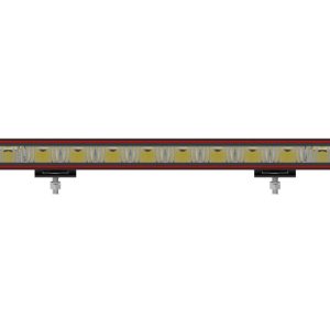 Svítilna pracovní, LED rampa, délka 546 mm, 12-48V, 15 CREE LED, 12x10W, 10260Lm, R112, R10 735596