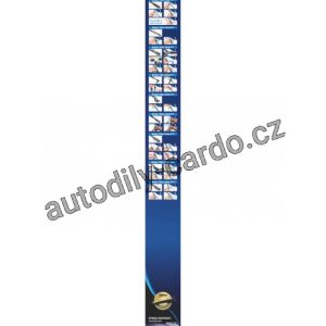 Sada stěračů VALEO Silencio X-TRM (VA 574666) – 650mm + 380mm Sada stěračů VALEO Silencio X-TRM (VA 574666) – 650mm + 380mm