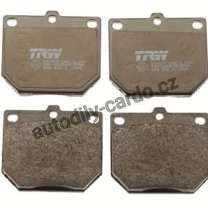Sada brzdových destiček TRW GDB232 – NISSAN LAUREL Sada brzdových destiček TRW GDB232 – NISSAN LAUREL