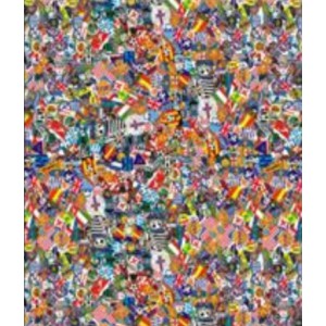 Stickerbomb TLK-009 polepová fólie 152x1000cm - interiér/exteriér TLK-009-100