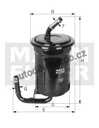 Palivový filtr MANN WK614/48 (MF WK614/48)