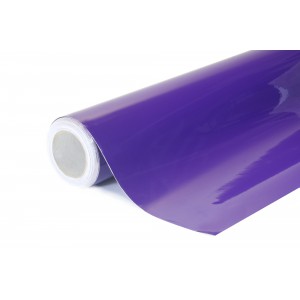 Super lesklá fialová polepová fólie 152x1500cm - interiér/exteriér SGF03-150