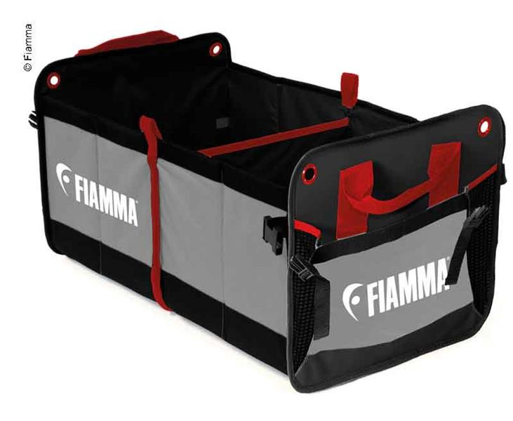 Organizér zavazadlový skládací Fiamma Pack Organizer Box, šedo-černý 301835