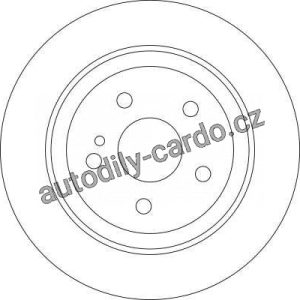 Brzdový kotouč TRW DF4436 – MERCEDES W220 S Brzdový kotouč TRW DF4436 – MERCEDES W220 S