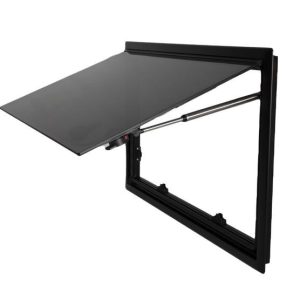 Okno vyklápěcí Carbest RW Style 460 × 220 mm – tónované s černým hliníkovým rámem 304213 Okno vyklápěcí Carbest RW Style 460 × 220 mm – tónované s černým hliníkovým rámem 304213