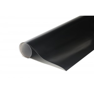 Metalická černá polepová fólie 152x200cm - interiér/exteriér LMF01-020