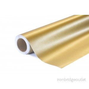 Broušená zlatá polepová fólie 152x1500cm - interiér/exteriér BLS04-150