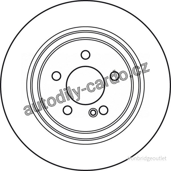 Brzdový kotouč TRW DF4915 -MERCEDES W221 S 05- Brzdový kotouč TRW DF4915 -MERCEDES W221 S 05-
