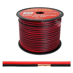 Autokabel dvojlinka červeno – černá pvc 2×0.75mm, 100m 745200 Autokabel dvojlinka červeno – černá pvc 2×0.75mm, 100m 745200
