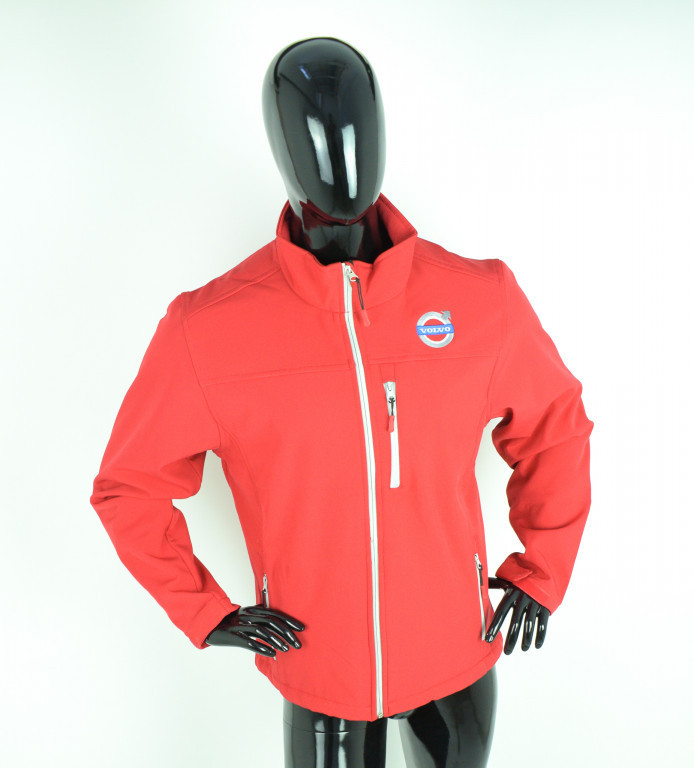 Bunda softshell VOLVO červená M 743488