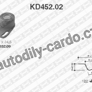 Sada rozvodového řemene SNR KD452.02