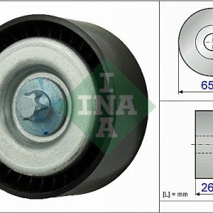 IN 532077710 Vodicí kladka drážkového řemene INA 183496 IN 532077710 Vodicí kladka drážkového řemene INA 183496