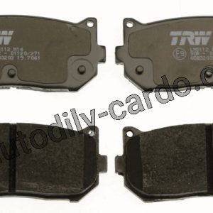 Sada brzdových destiček TRW GDB3203 – KIA CLARUS, CARENS Sada brzdových destiček TRW GDB3203 – KIA CLARUS, CARENS