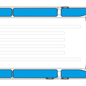 Sada termoclon Isoflex pro Mercedes Vito / Viano (2004–2014, krátký rozvor, 9 dílů) 304845