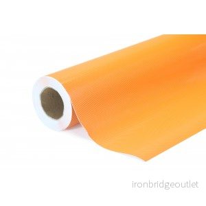 Exkluzivní 4D Karbonová oranžová polepová fólie 152x2000cm - interiér/exteriér 4D08-200
