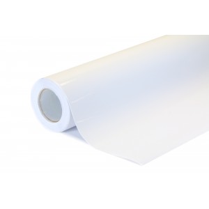 Lesklá bílá polepová fólie 152x500cm - interiér/exteriér GF02-050