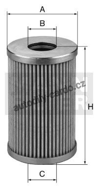 Hydraulický filtr MANN MF HD727