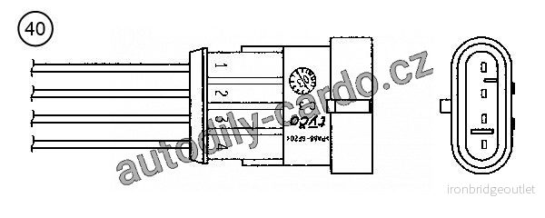 Lambda sonda NGK OZA534-A2 Lambda sonda NGK OZA534-A2