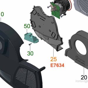 Víko cirkulačního ventilátoru levé pro kombinovaná topení Combi a C-řady Truma pro karavany a obytné vozy 315887 Víko cirkulačního ventilátoru levé pro kombinovaná topení Combi a C-řady Truma pro karavany a obytné vozy 315887