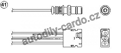 Lambda sonda NGK OZA527-E25 Lambda sonda NGK OZA527-E25