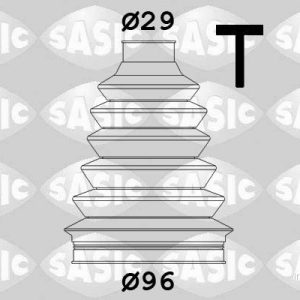 Sada měchů, hnací hřídel SASIC 4003466