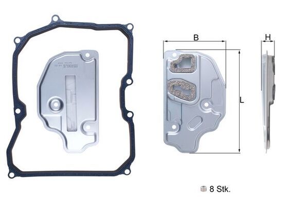 MH HX150KIT Hydraulický filtr, sada KNECHT