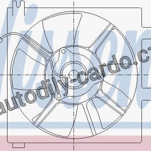 Ventilátor chladiče klimatizace NISSENS 85339