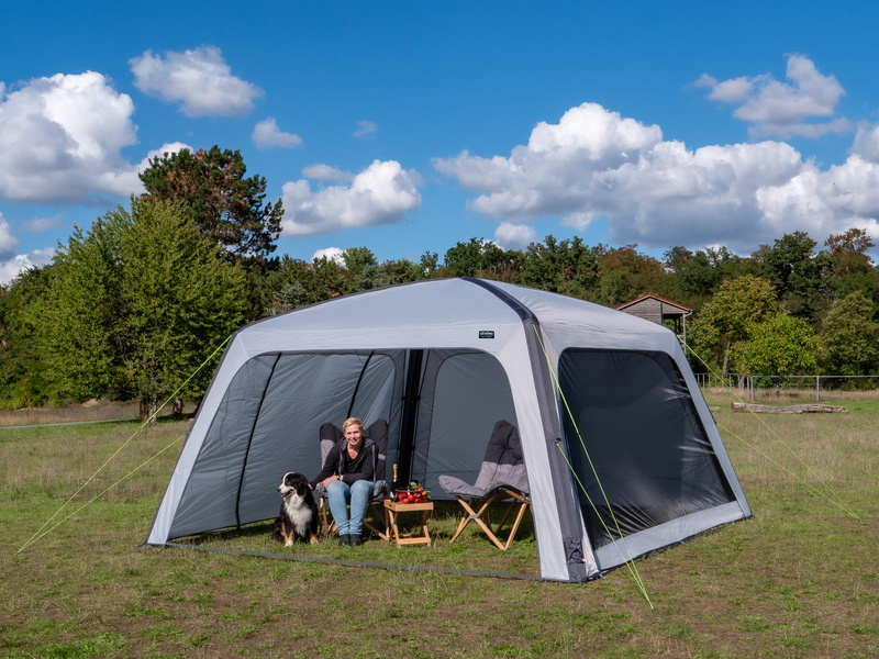 Nafukovací party stan a zahradní altán Camp4 Linosa 350, 350 x 350 cm 308809