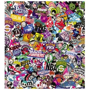 Stickerbomb TLK-096 polepová fólie 152x1500cm - interiér/exteriér TLK-096-150