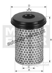 Vzduchový filtr MANN C31700 (MF C31700) Vzduchový filtr MANN C31700 (MF C31700)