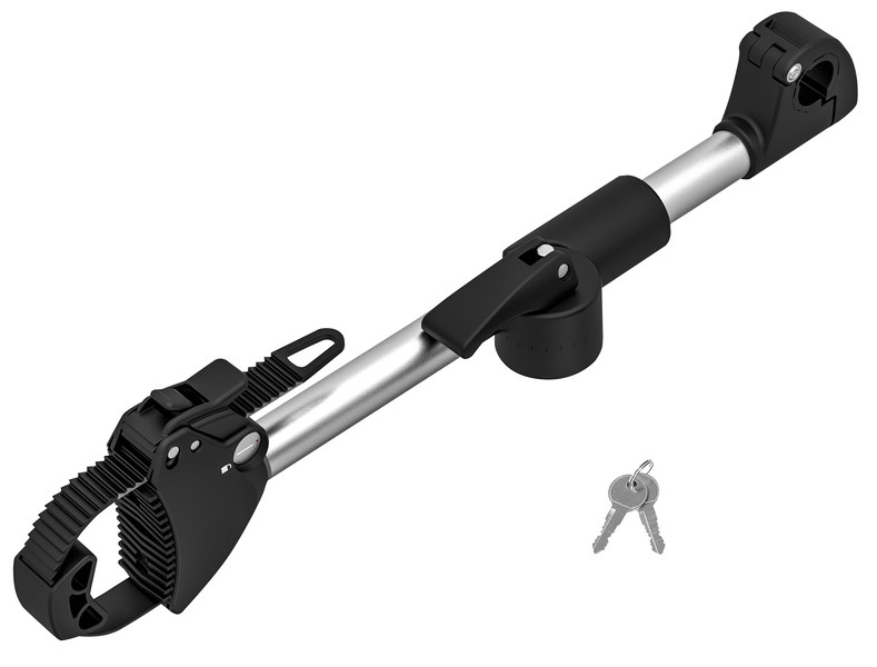 Držák rámu kola nastavitelný EUFAB Strap 40 cm s kloubem pro nosič 316598