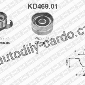 Sada rozvodového řemene SNR KD469.01 Sada rozvodového řemene SNR KD469.01